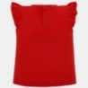Mayoral 1016-30 Koszulka dziewczęca kolor czerwony