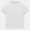 Mayoral 1108-40 Koszulka polo dziewczęca kolor biały
