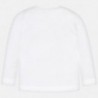 Mayoral 3018-76 Koszulka dziewczęca kolor biały