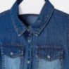 Mayoral 3106-42 Bluzka jeans dziewczęca kolor granat