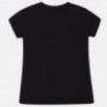 Mayoral 6016-40 Koszulka dziewczęca kolor czarny