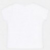 Mayoral 6020-58 Koszulka dziewczęca kolor biały