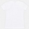 Mayoral 6026-92 Koszulka dziewczęca kolor biały