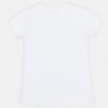 Mayoral 6016-41 Koszulka dziewczęca kolor biały