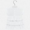 Mayoral 1939-18 Sukienka dziewczęca kolor biały