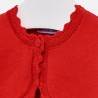 Mayoral 306-28 Sweter dziewczęcy kolor czerwony
