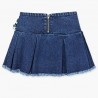 Boboli Spódnica jeansowa dla dziewczynki niebieska 417080-BLUE