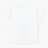 Boboli t-shirt dla dziewczynki biały 417170-1100