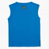 Boboli Bawełniana koszulka dla chłopca niebieska 837176-2426