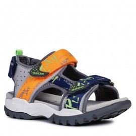 Geox sandały dla chłopaka szare J920RA-05415-C1040-S