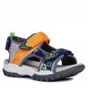 Geox sandały dla chłopaka szare J920RA-05415-C1040