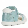 Geox sandały dla dziewczynki turkusowe B921YB-0MABC-C4070