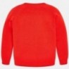 Mayoral 354-58 Sweter bawełniany chłopięcy czerwień