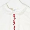 Mayoral 2124-57 Bluzka haftowana z kołnierzykiem dziewczęca czerwona