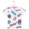 Losan T-Shirt sportowy dla chłopca biały 915-1031AA-001