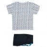 Losan Zestaw T-Shirt I bermudy biały 917-8012AA-001