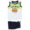 Losan Zestaw dla chłopaka t-shirt i bermudy biały 917-8046AA-001