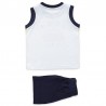 Losan Zestaw dla chłopaka t-shirt i bermudy biały 917-8046AA-001