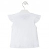 Losan T-Shirt dziewczęcy z krótkim rękawem biały 918-1009AA-001