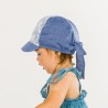 czapka dziewczęca z daszkiem na lato Pupill PAULA