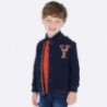 Bluza bawełniana na stójce dla chłopca Mayoral 4451-7
