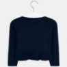 Sweter rozpinany dzianinowy z kokardkami dla dziewczynki Mayoral 4306-28
