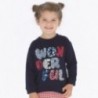 Bluza bawełniana sportowa dla dziewczynki Mayoral 4404-56