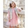 Sukienka tiulowa elegancka dziewczęca Abel & Lula 5516-22 Różowy