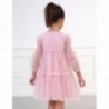 Sukienka tiulowa elegancka dziewczęca Abel & Lula 5516-22 Różowy