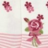 Rajstopy żakardowe bawełniane dla dziewczynki Mayoral 10630-10 Różowy