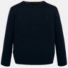 Sweter bawełniany gładki dla chłopca Mayoral 354-41 Granatowy