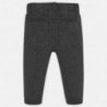 Spodnie z ciepłej bawełny dla dziewczynki Mayoral 560-38 Ołowiany