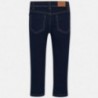 Spodnie długie jeans z aplikacją dziewczęce Mayoral 4502-52 Granat