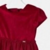 Sukienka łączona z tiulem dla dziewczynki Mayoral 4924-85 Czerwony