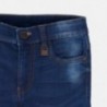Spodnie z miękkiego jeansu chłopięce Mayoral 7509-52 Ciemny