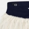 Komplet bluzka i spódnica z tiulu dla dziewczynki Mayoral 4951-72 Szampan