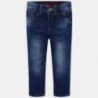 Spodnie z miękkiego jeansu chłopięce Mayoral 4512-52 Ciemny
