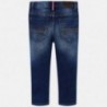 Spodnie z miękkiego jeansu chłopięce Mayoral 4512-52 Ciemny