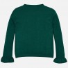 Sweter z falbanką pod szyję dla dziewczynki Mayoral 4303-18