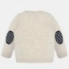 Sweter pod szyję w romby dla chłopca Mayoral 2318-29 Siano