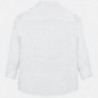 Koszula z długim rękawem z muszką chłopięca Mayoral 7120-55 Biały