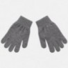 Rękawiczki z pięcioma palcami gładkie dla chłopca Mayoral 10687-47 Antracyt