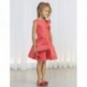 Sukienka wizytowa żakard dla dziewczynki Abel & Lula 5019-7 Arbuzowy