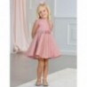 Sukienka elegancka dla dziewczynki Abel & Lula 5018-5 róż