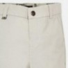 Mayoral 3514-71 Spodnie chłopięce lniane szare