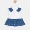 Mayoral 1803-90 Pajacyk spódniczka dla dziewczynki kolor niebieski