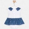 Mayoral 1803-90 Pajacyk spódniczka dla dziewczynki kolor niebieski