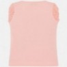Mayoral 3008-91 bluzka dziewczęca bawełniana różowa