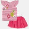 Mayoral 3960-49 Komplet bluzka i spódnica dla dziecka Różowy