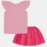 Mayoral 3960-49 Komplet bluzka i spódnica dla dziecka Różowy
